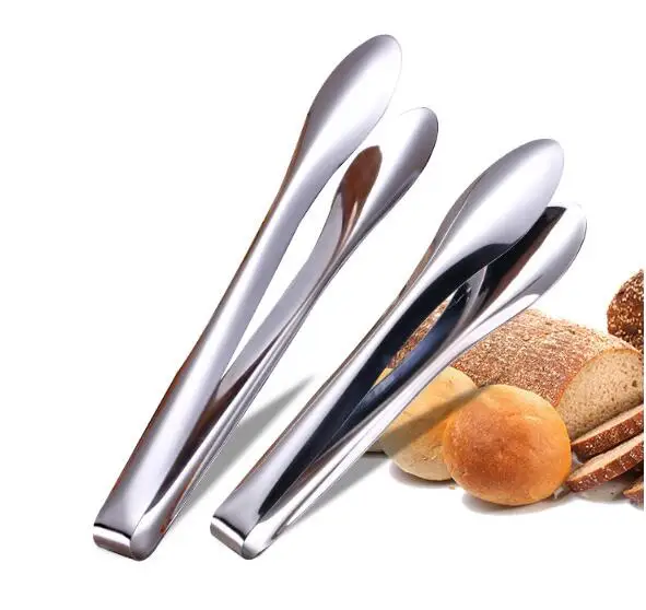 1 шт. высокое качество антипригарные кухонные щипцы для барбекю из нержавеющей