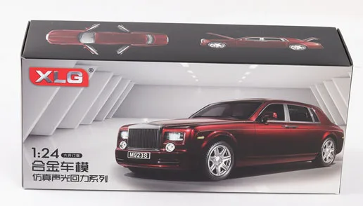 1:24 игрушечный автомобиль отличного качества Rolls-Royce Phantom Металлический Игрушечный Автомобиль из сплава литые машины и игрушечные транспортные средства Модель автомобиля игрушки для детей