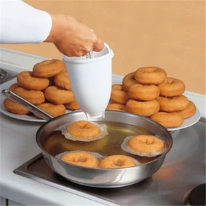 1pc dessert donut making tool diy donut making artifact milking machine creative baking tools kitchen dessert gadget accessoires free global shipping