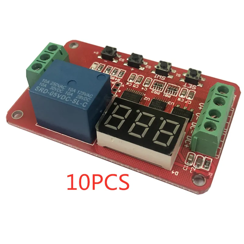 

10PCS NEW 5V DVB01Digital display window voltage comparator measurement charge and discharge overvoltage undervoltage 5V