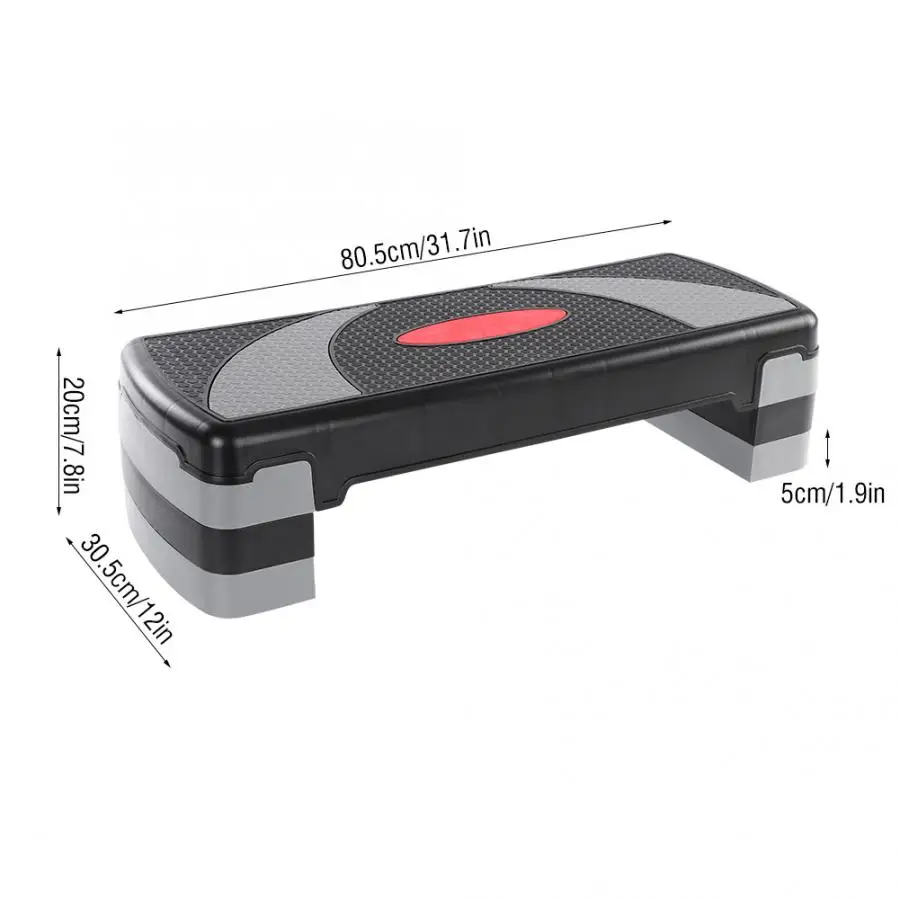 27/31inch 2/3 Floor Fitness Aerobic Step Cardio Yoga Pedal Stepper Gym Workout Exercise Yoga Fitness Aerobic Step Equipment