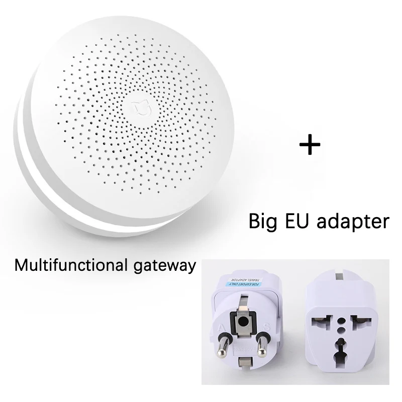 Mijia gateway-Big EU Xiao mi jia Многофункциональный шлюз 2 Xiao mi умный дом Zigbee WiFi умные устройства mi Home приложение пульт дистанционного управления RGB Ночной светильник - Цвет: Mijia gateway-Big EU