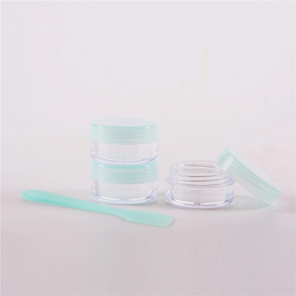 3Pcs/Set 5g Round Bottom Eyeshadow Makeup Face Cream Lip Balm Container Cosmetic Empty Jar Refillable Bottles Box Pots|jar pot|empty jar potcosmetic