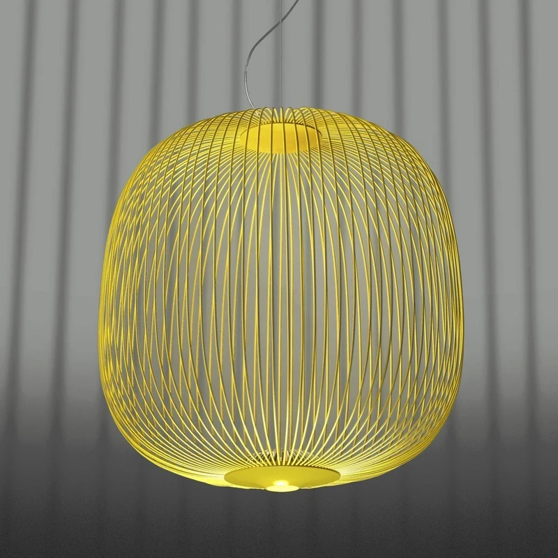 Подвеска Foscarini спицы подвесные светильники Led подвесной светильник Промышленный клетка домашний Декор Светильник Lamparas блеск освещение