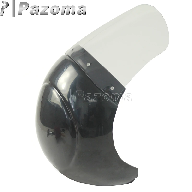 Универсальный мотоцикл кафе гонщик маска на фару обтекатель фары лобовое стекло