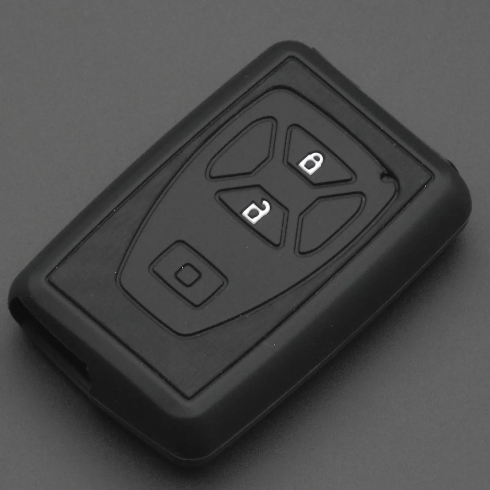 jingyuqin Carbon Fiber Silicone Cover Remote Fob Keychain Car Key Case for Toyota Reiz Avalon Revia Previa Alphard Prius | Автомобили и