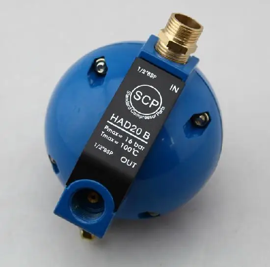 Автоматический дренаж BSP 1/2 дюйма автоматический дренажный клапан с шаровым