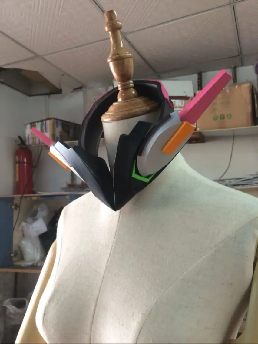 OW D.VA наушники Наплечная накладка на шею косплей аксессуар бесплатная