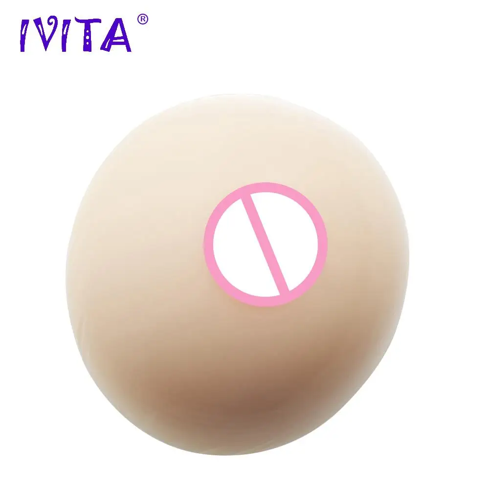 IVITA 2400 г силиконовые формы груди реалистичные накладные для трансвеститов