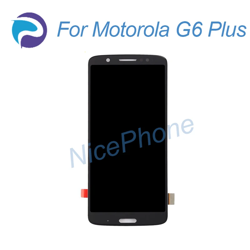 Для Motorola G6 plus ЖК экран Замена сенсорного монтажа для Moto XT1926 lcd|Экраны мобильных
