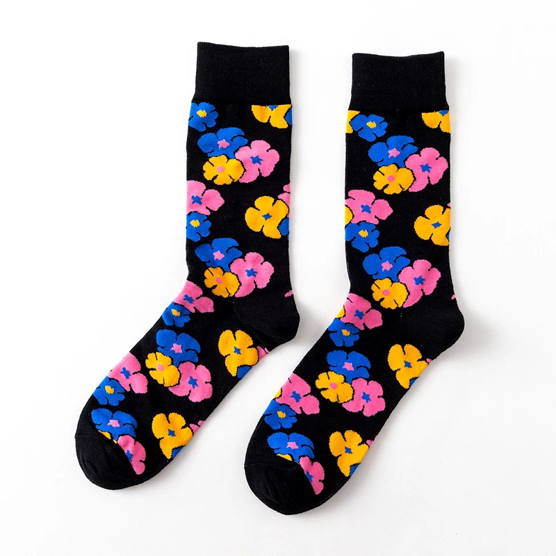 Прохладный уличный стиль Харадзюку Crazy со смешными героями из мультфильмов