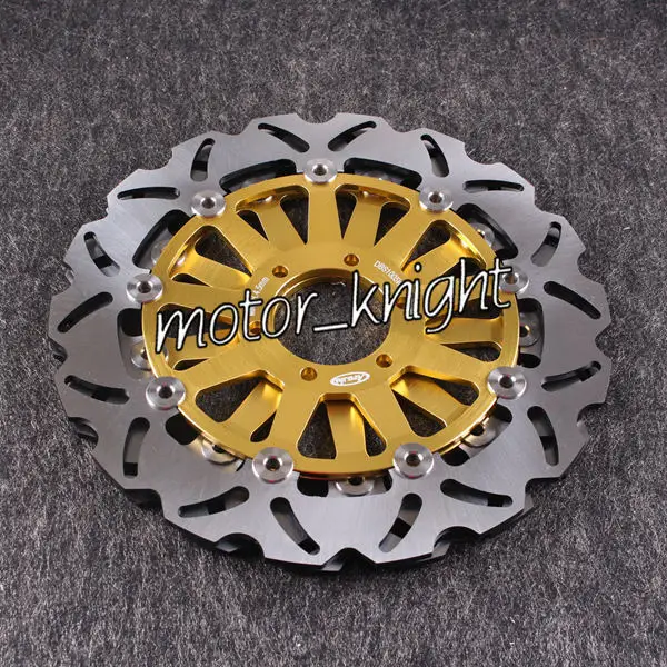 Золотые мотоциклетные тормозные роторы для Yamaha FZ750 FZS FZR 600 XJR TZ 250 TDM TRX 850 FJ1200 1990