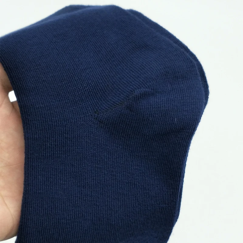 10 Pairs/lot Men Socks Solid Dark Blue Cotton Dress Ankle Suitable for Spring and Autumn Item AS03 | Мужская одежда