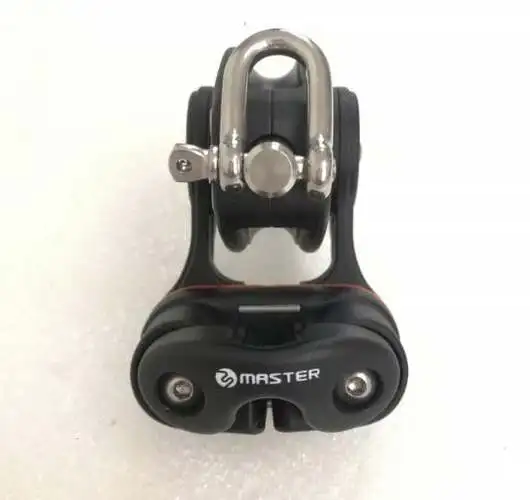 Оборудование для парусника 35 мм 1 3/" Одиночная Поворотная Скоба скрипка Fairlead шип блок BP-3521F