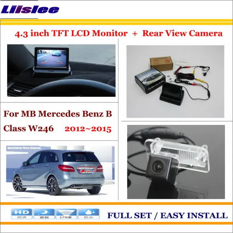 

Auto CAM For Mercedes BenZ B Class W246 2012-2015 Car 4.3 TFT LCD Monitor Screen Parking System