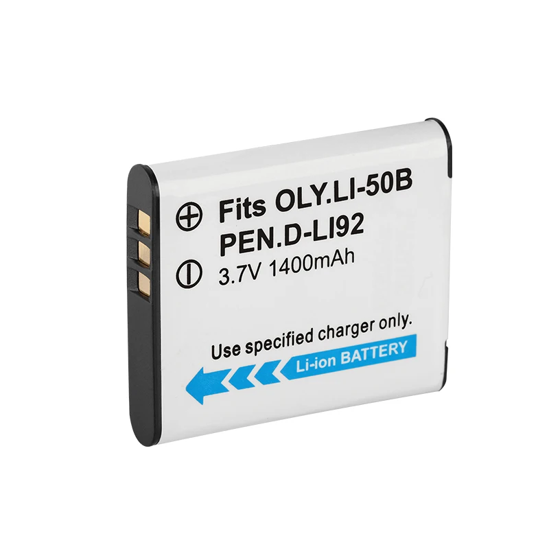 Dinto 1pc 1400mAh Li 50B Li50B ion Аккумулятор для камеры Olympus u6010 u6020 Pentax XZ 1 DLi92|Цифровые