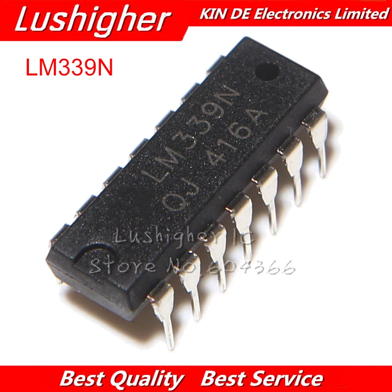 10 шт. LM339N DIP14 LM339 DIP Quad Single новый оригинальный| |