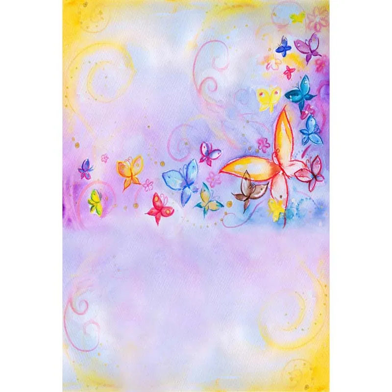 

Vinyl Photography Backgrounds fairy tale Butterfly Photo Background Backdrop Baby Newborn Child