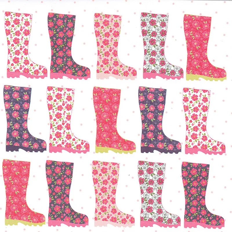 Набор для скрапбукинга сделай сам коллекция бумаги с рисунком цветов 6 дюймов 16