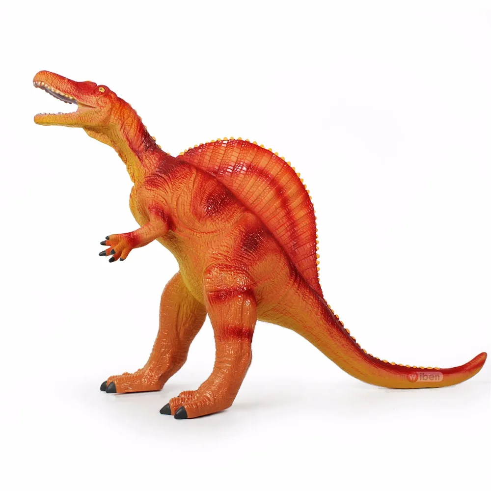 Wiben Jurassic большая игрушка динозавра спинозавра, мягкая пластиковая модель животного, экшн-игрушки и фигурки, детские игрушки для девочек и мальчиков