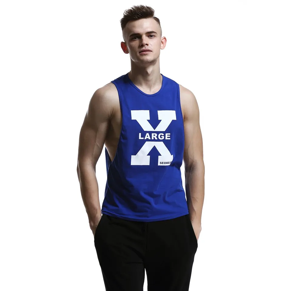 Майка мужская без рукавов тенниска в стиле хип хоп майка с прорезями s