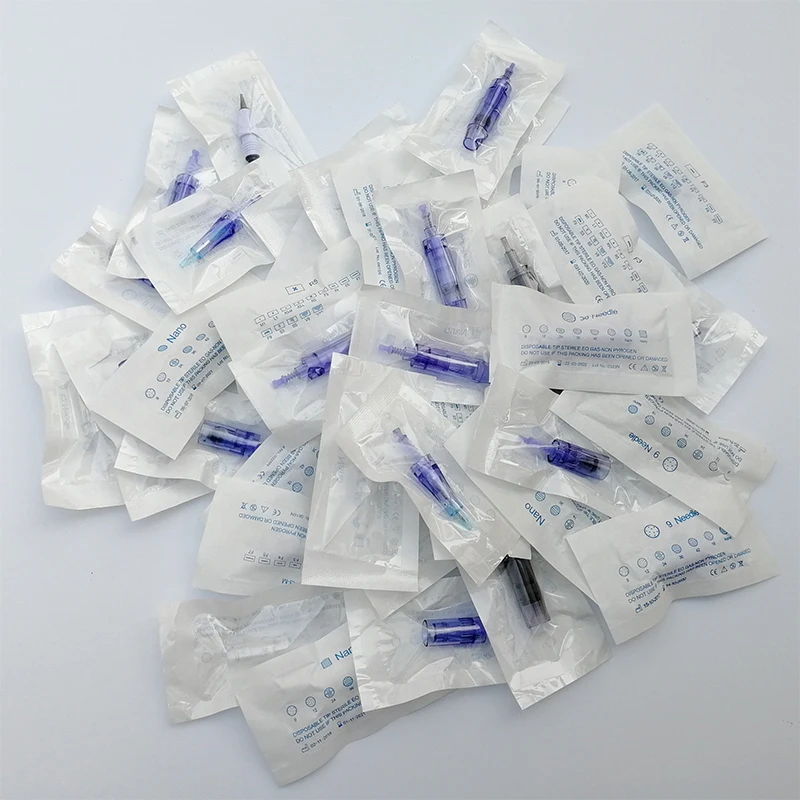 50 шт. 9 12 36 42 nano pin Bayone Derma ручка иглы картридж татуировки Советы для Dr. Pen A1 Электрический Микро прокатки Дерма штамп терапия