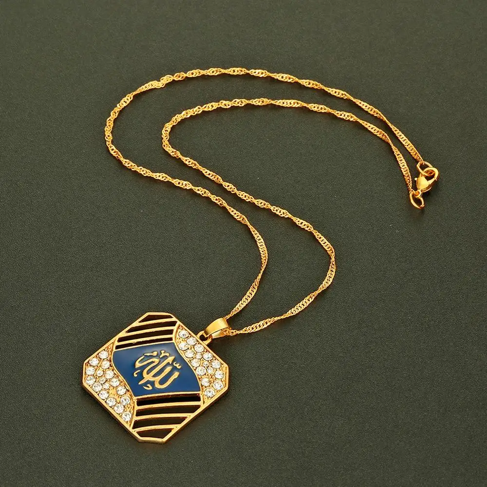 Череда Ислам мусульманских древние ожерелья арабских деньги Знак Цепь средняя