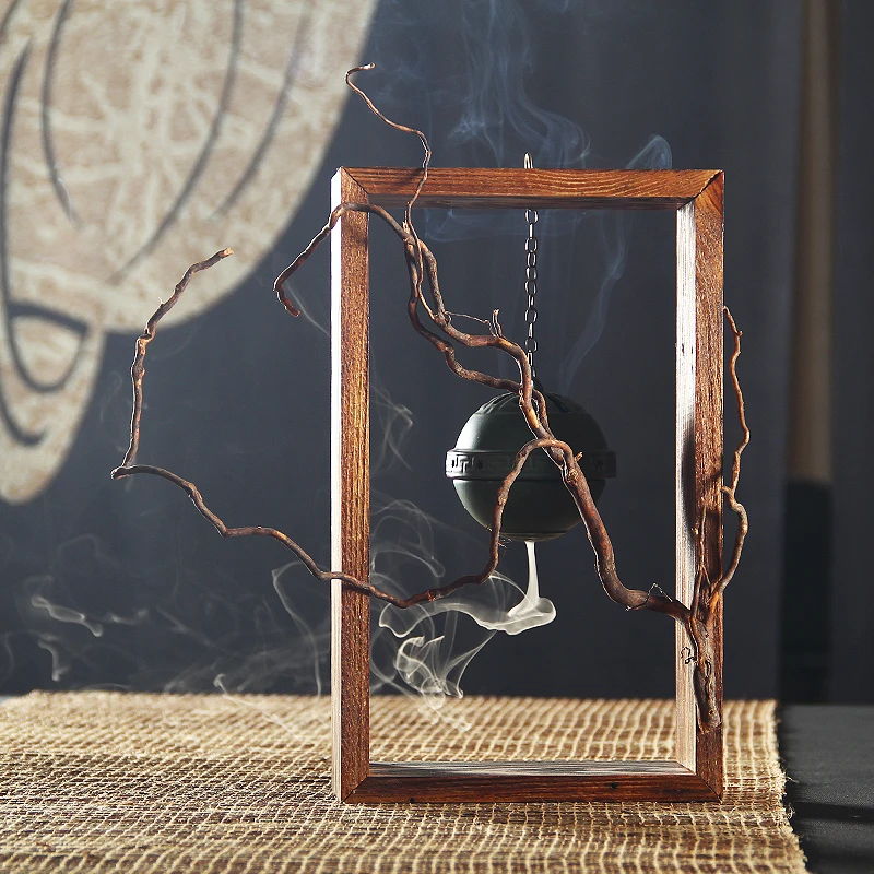 1 шт. керамика полые винтажный узор китайский стиль домашний декор благовония