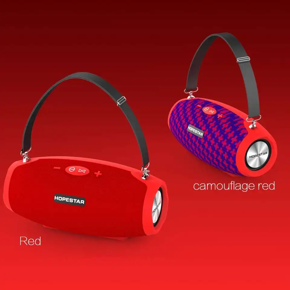 HOPESTAR H26 портативная беспроводная водонепроницаемая bluetooth колонка стереозвуковая