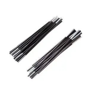 

New 1 Set Fiber glass Tent Pole Kit 9 Sections Lightweight Camping Travel Tent Frame Repair Replacement