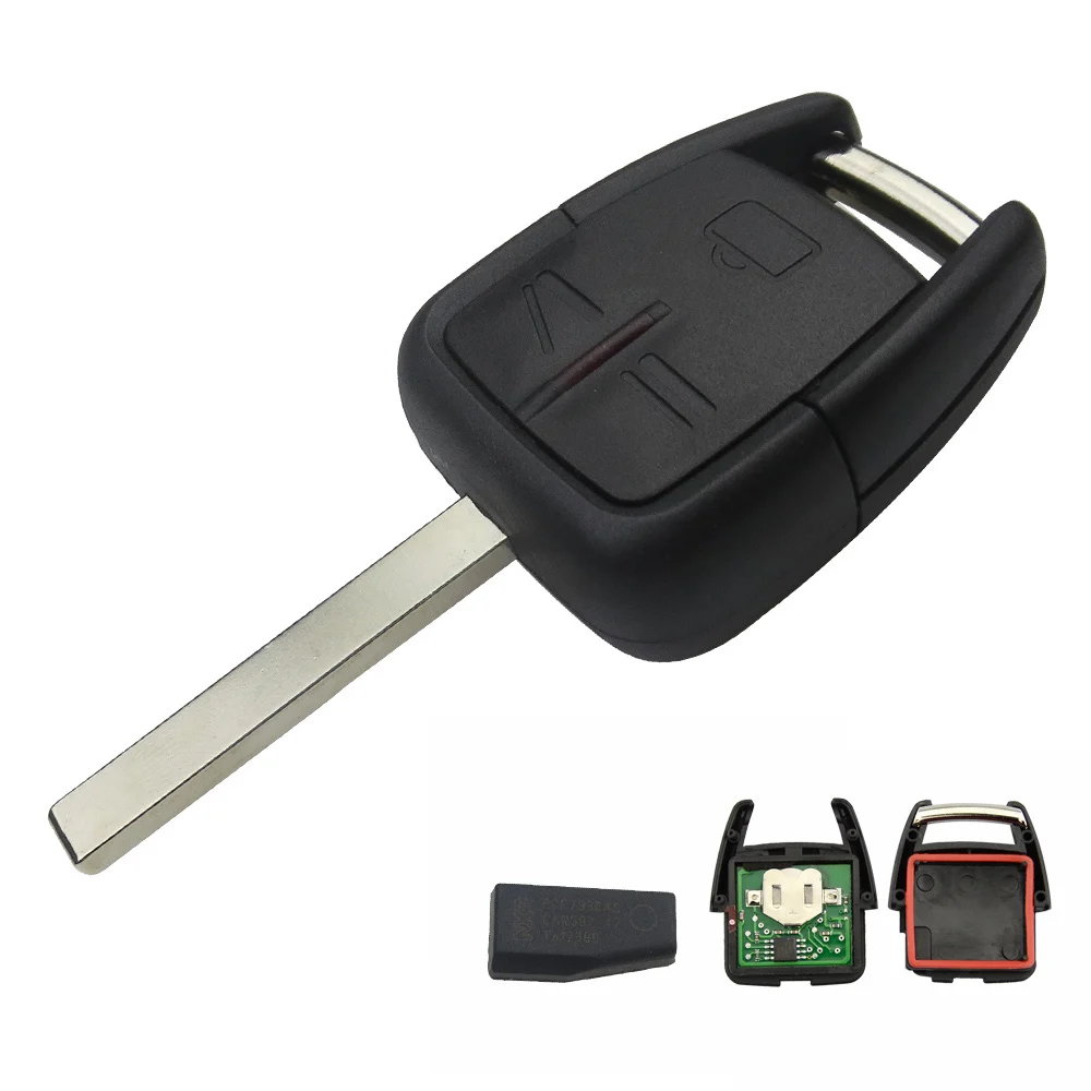 Пульт дистанционного управления OkeyTech для Opel Автомобильный ключ 433 92 МГц чип ID40 HU100