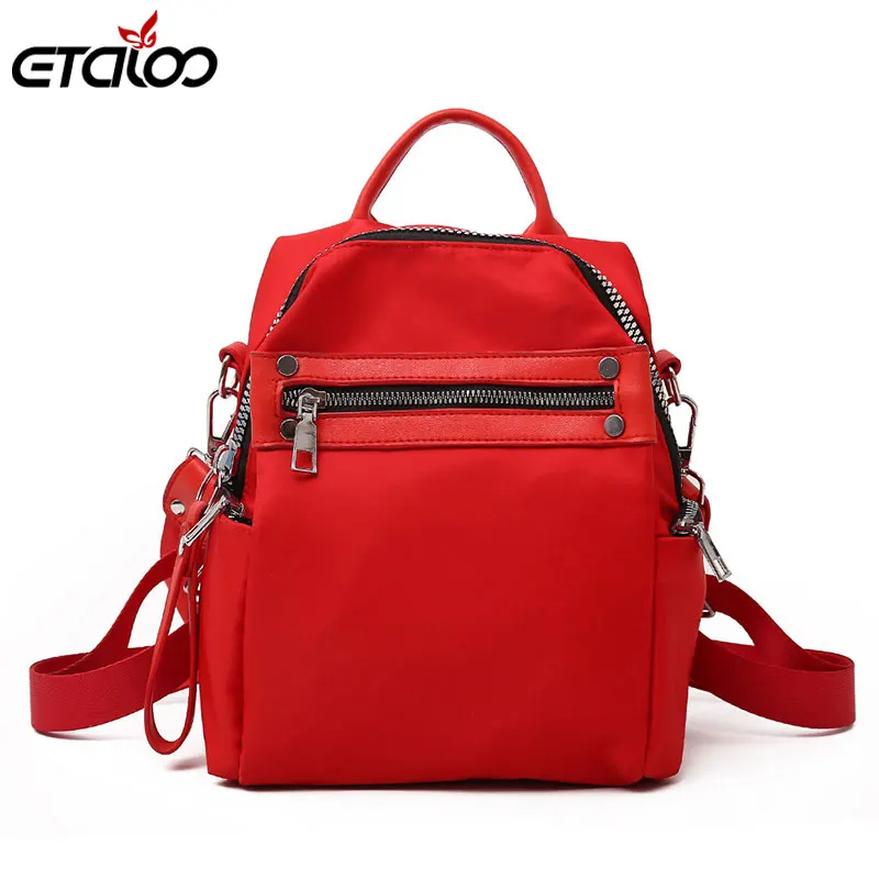 Женский рюкзак в школьном стиле кожаная сумка для колледжа простой дизайн