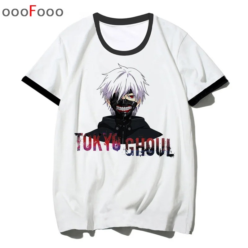 Японская футболка Tokyo Ghoul Kaneki Ken аниме Мужская Мужская/Женская в стиле хип хоп с