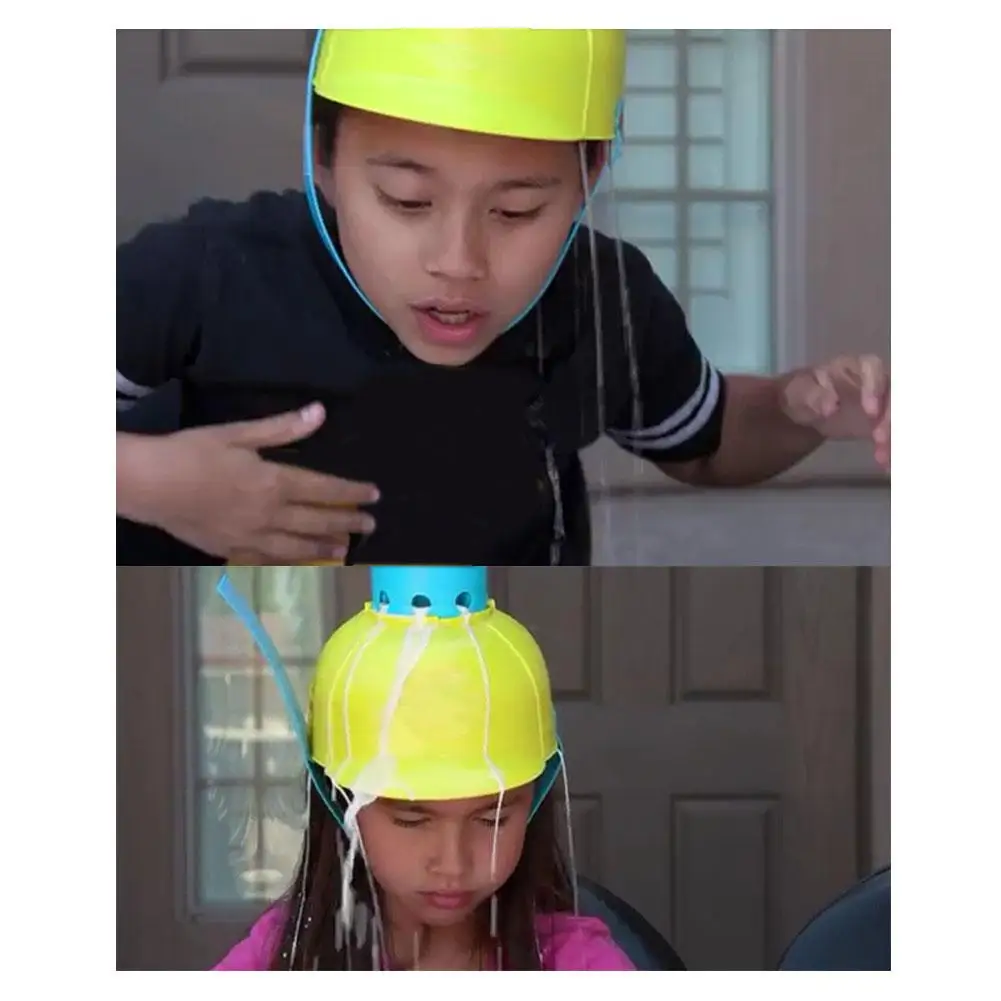 NEW Wet Head Hat Wet Funny Challenge Head Toys Water Roulette Game Kid Toys Great Game Gags Practical Jokes ON SALE