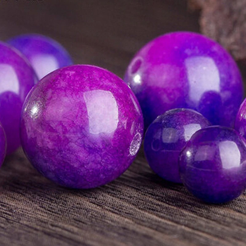 Бесплатная доставка 20 шт./лот бусины Charoite Новое поступление женский браслет для