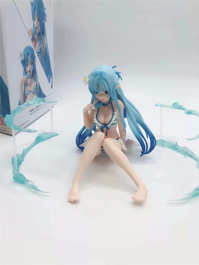 Аниме меч искусство онлайн Sunshine EXQ Yuuki Asuna сексуальный купальник Ver. ПВХ экшн