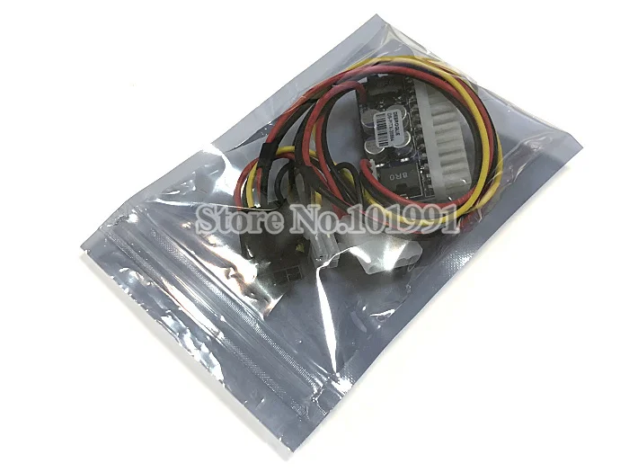 PCI-E 6pin женский входной DC-ATX-250W 24pin блок питания Swithc Pico PSU автомобильный мини ITX