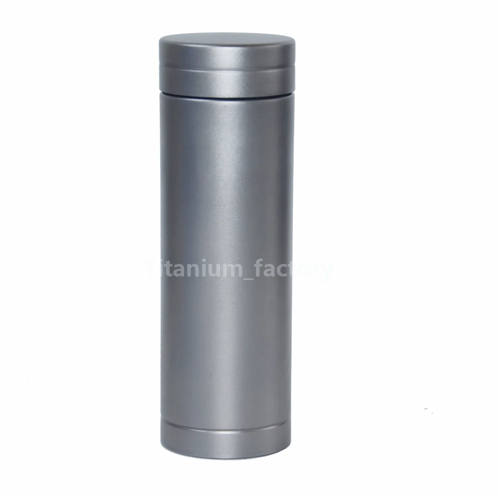 Дорожные Кружки из чистого титана 2018 вакуумная фляжка бутылка для воды чашка