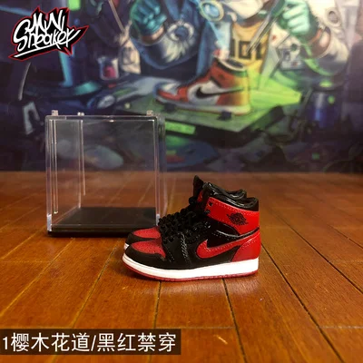3 Кроссовки на воздушной стерео 3D Jordan 1 модель Дисплей украшения аксессуары для автомобильного интерьера пары Для мужчин и подарки женщине на день рождения - Цвет: 3