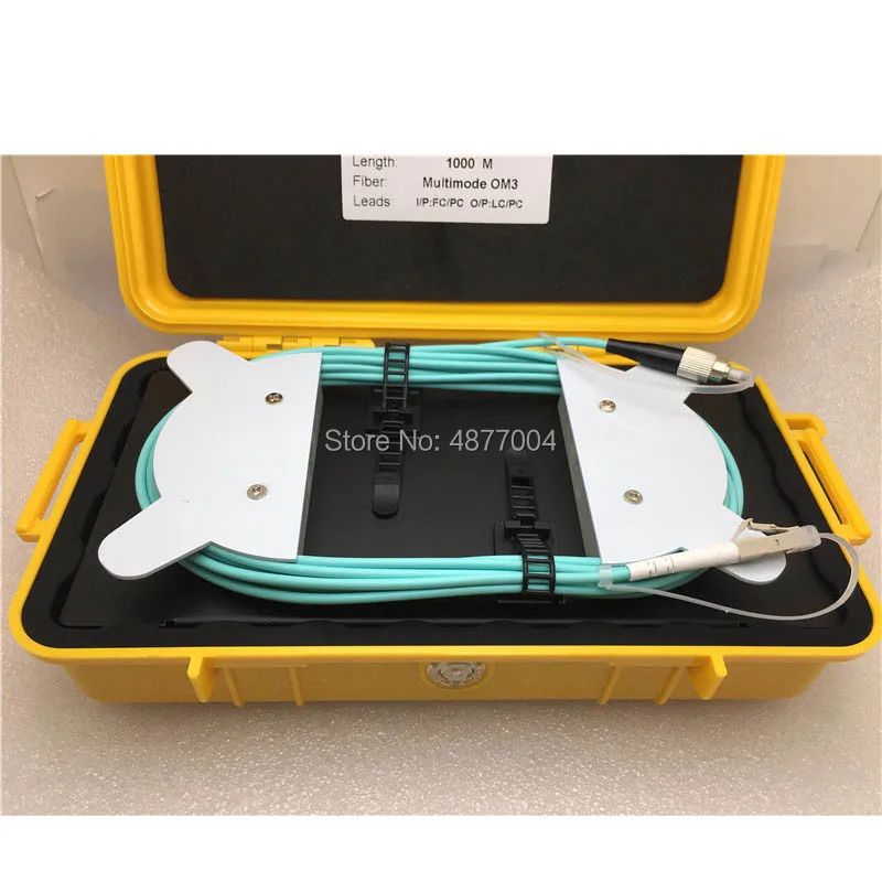 Высокое качество OTDR launch cable box одиночный режим 9/125 OM3 FC-SC 500 м многомодовый |