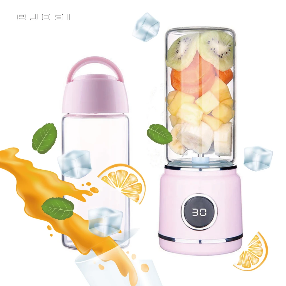

500ml USB Rechargeable Batteries Detachable Cup Portable Juicer Personal Blender Mixer Shaker Fruit Vegetable Juice Machine