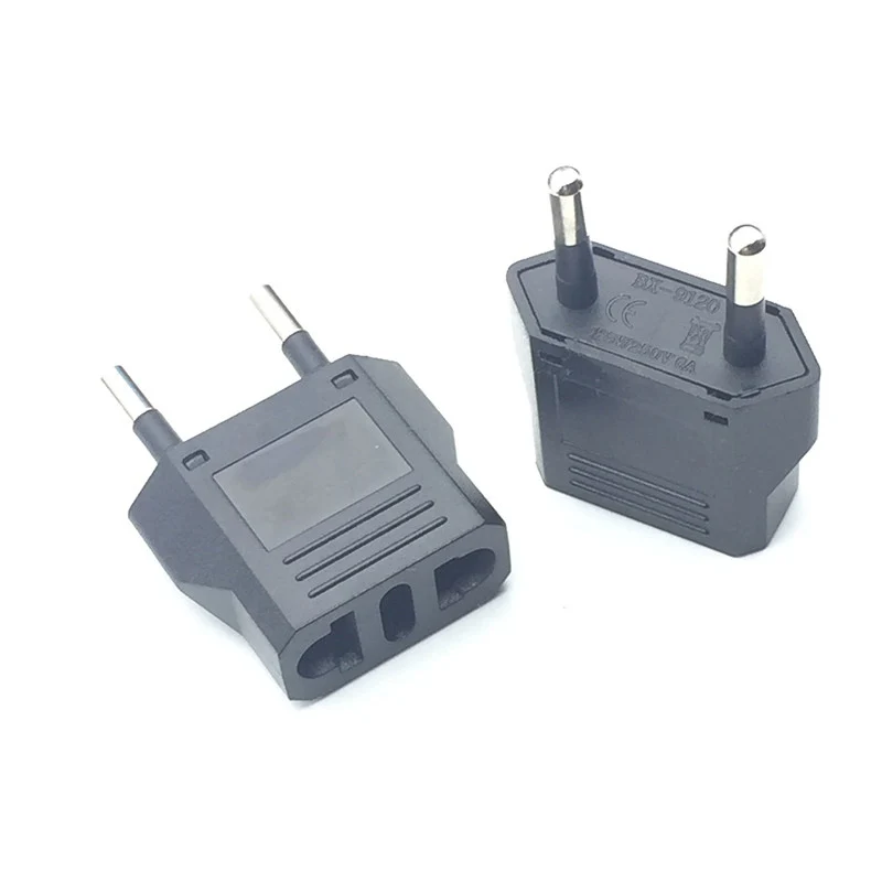 10 шт. европейские и немецкие адаптеры питания для ЕС|Адаптеры розеток| |