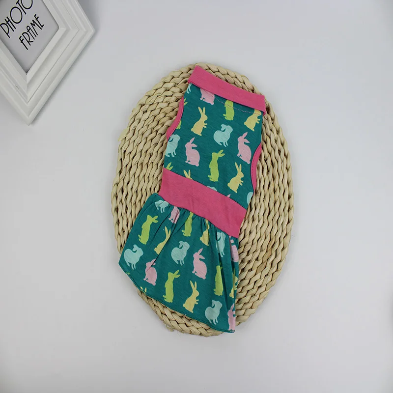 Одежда с принтом в виде собак для маленьких сезон: весна–лето щенок маленькая