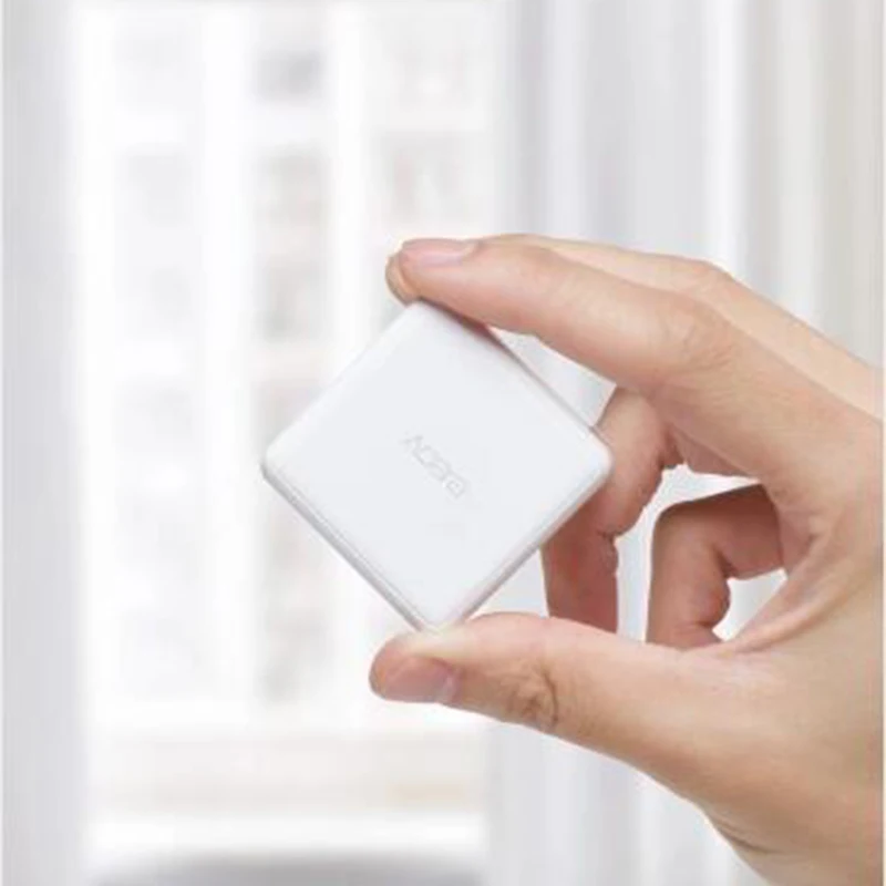 Xiaomi mi Magic Cube контроллер Zigbee версия контролируется шесть действий для устройство