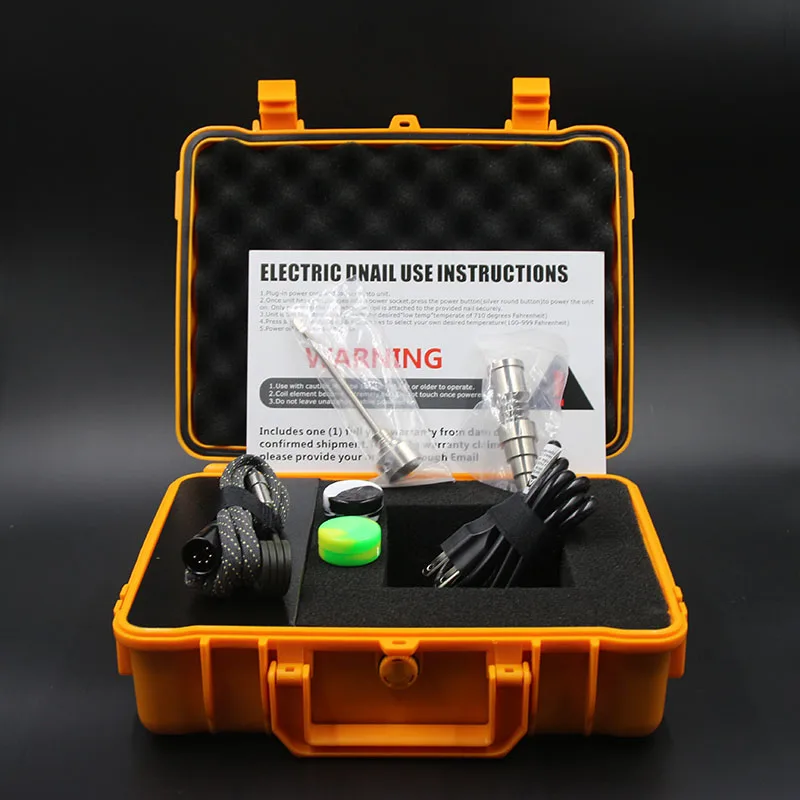 Электрический титановый мазок для ногтей Enail комплект водопроводные трубы