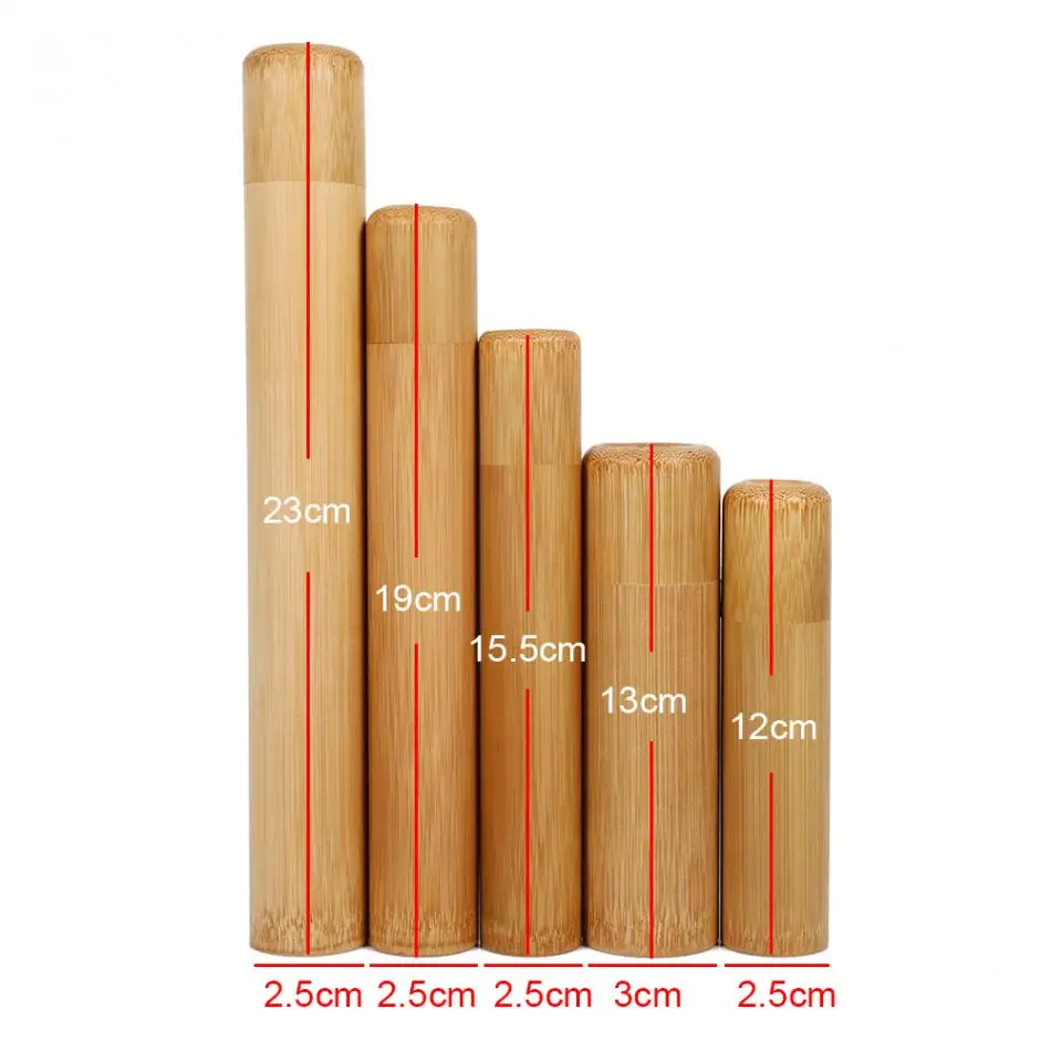 Бамбуковые банки для хранения Деревянные маленькие контейнеры специй чая кофе