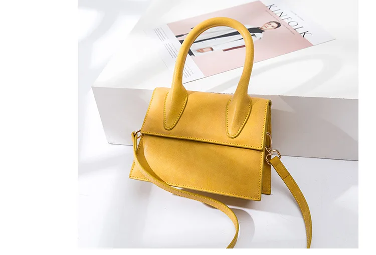 Высокое качество из микрофибры небольшой мини простой клапан сумки Crossbody Tote на плечо для женщин Женский шик