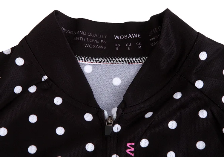 WOSAWE женская летняя майка с коротким рукавом для велоспорта MTB велосипед бега на