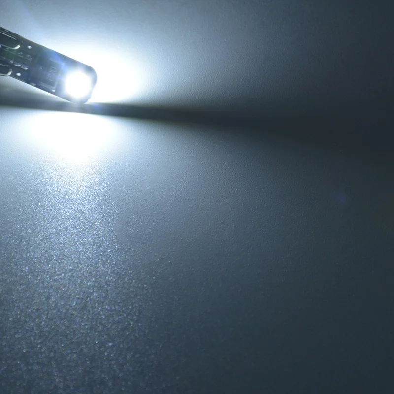 50 шт. T10 Светодиодные лампы CANBUS без ошибок LED W5W 194 168 2825 внутренний свет Купол Карта