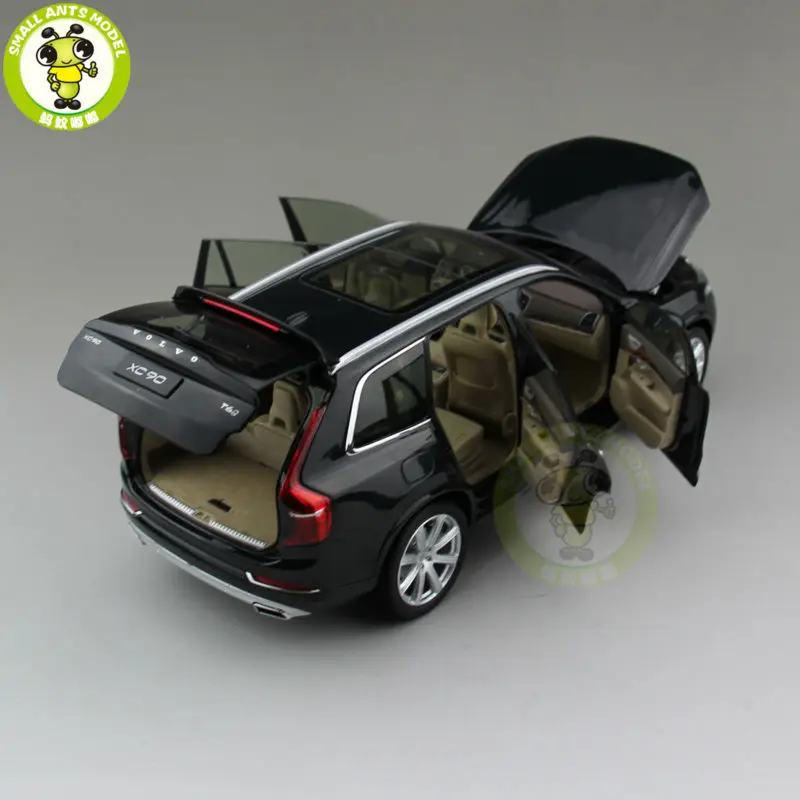 1/18 Volvo XC90 SUV литая модель автомобиля SUV черный
